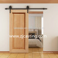 chinese wholesale wooden sliding barn door hardware / barn door system